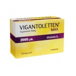 Вигантолеттен Макс (Вигантол) 2000 МЕ, 120 таблеток