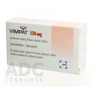Вімпат (Vimpat) 150 мг, 56 таблеток