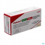 Випдомет (Vipdomet) 12.5 мг/1000 мг, 56 таблеток