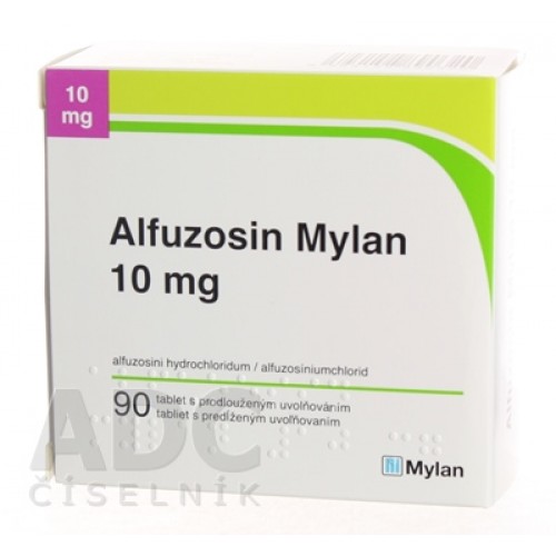 Купити Альфузозин Mylan 10 мг, 90 таблеток У нас добра ціна