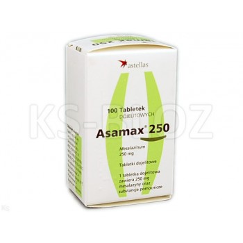 Асамакс свічки 250 мг, 30 шт