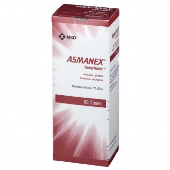 Асманекс Твистхейлер 400 мкг/доза, 60 доз