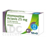Атомоксетин (Atomoxetine) Actavis 25 мг, 28 капсул