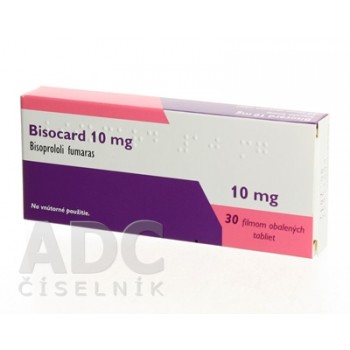 Бісокард (Bisocard) 10 мг, 30 таблеток