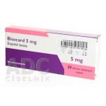 Бісокард (Bisocard) 5 мг, 30 таблеток