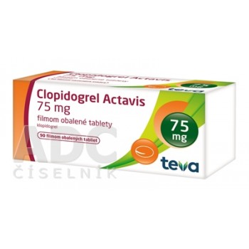 Клопидогрел (Clopidogrel) 75 мг, 90 таблеток