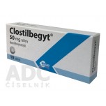 Клостилбегіт (Clostilbegyt) 50 мг, 10 таблеток