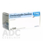 Дезлоратадин (Desloratadin) Zentiva 5 мг, 100 таблеток