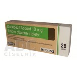 Донепезил Accord 10 мг, 28 таблеток