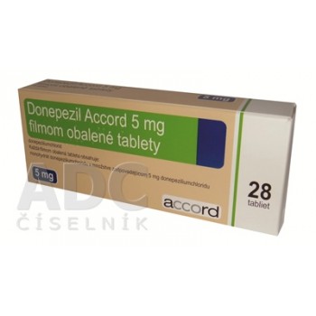 Донепезил Accord 5 мг, 28 таблеток