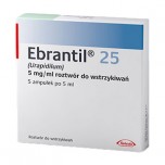 Ебрантил (Ebrantil) 25 мг/5 мл, 5 ампул