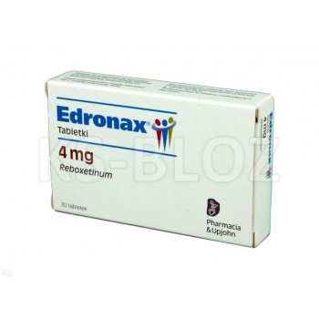 Едронакс (Edronax) 4 мг, 20 таблеток