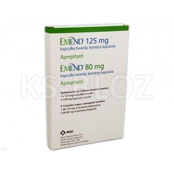 Еменд (Emend) 125 мг + 2 x 80 мг, 3 капсули (Польща)