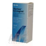 Еріус (Aerius) 0.5 мг/мл пероральний розчин 75 мг, 150 мл