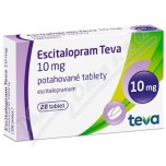 Есциталопрам Teva 10 мг, 28 таблеток