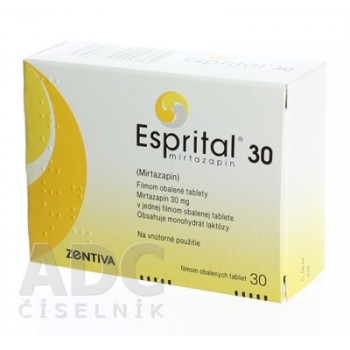 Еспрітал (Esprital) 30 мг, 30 таблеток