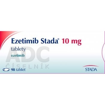 Езетиміб Stada (Ezetimibe) 10 мг, 98 таблеток