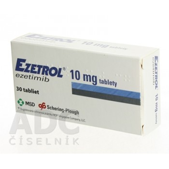Езетрол (Ezetrol) 10 мг, 30 таблеток