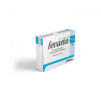 Феварин (Fevarin) 50 мг, 60 таблеток