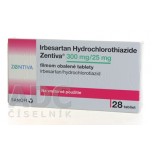 Ірбесартан/Гідрохлоротіазид Zentiva 300 мг/25 мг, 28 таблеток