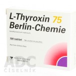 L-Тироксин (L-Thyroxin) 75 мкг, 100 таблеток