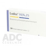 Лодоз (Lodoz) 10 мг/6.25 мг, 30 таблеток