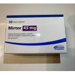 Міртор (Міртазапін) 45 мг, 30 таблеток