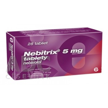 Небітрикс (Nebitrix) 5 мг, 28 таблеток