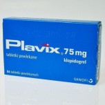 Плавикс (Plavix) 75 мг, 84 таблетки