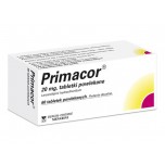 Прімакор (Primacor) 20 мг, 60 таблеток