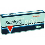 Сульпірид Teva (Sulpiryd) 200 мг, 30 таблеток