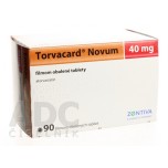 Торвакард (Torvacard) 40 мг, 90 таблеток