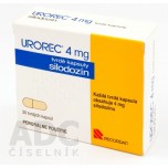 Урорек (Urorec) 4 мг, 30 капсул