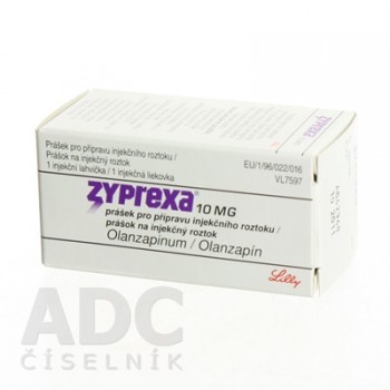 Зипрекса (Zyprexa) 10 мг ліофілізат, 1 флакон