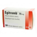 Егітромб (Egitromb) 75 мг, 84 таблетки