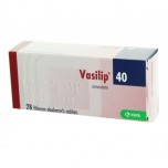 Вазилип (Vasilip) 40 мг, 28 шт