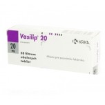 Вазилип (Vasilip) 20 мг, 28 шт